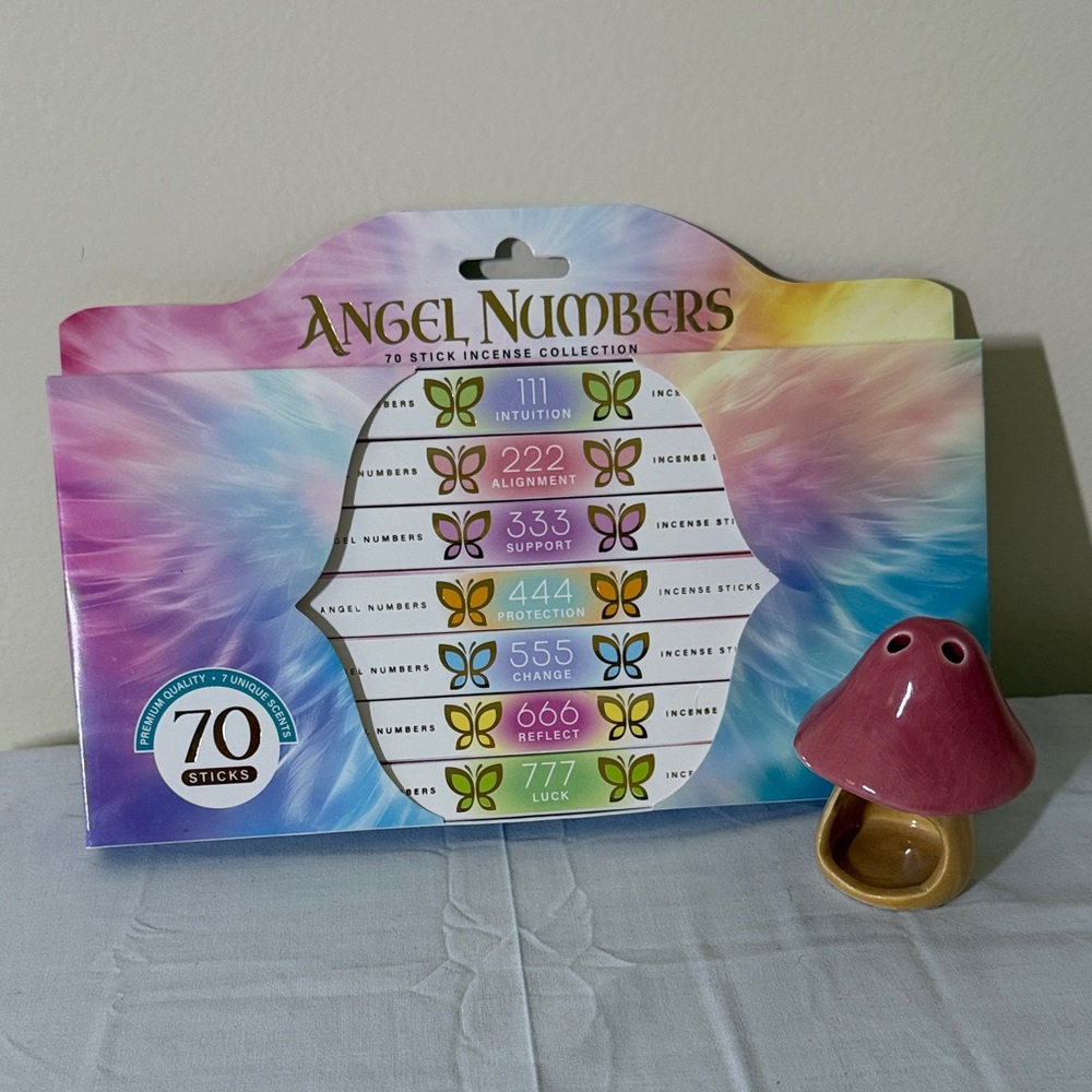 Angel Numbers Incense Collection with Holder